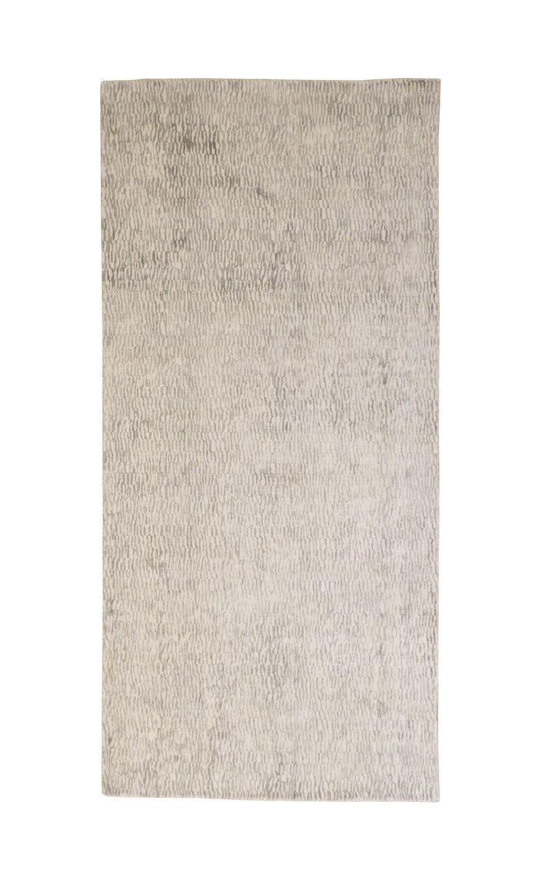 Modern Hand-Knotted Silk rug, Rug #101-2295
