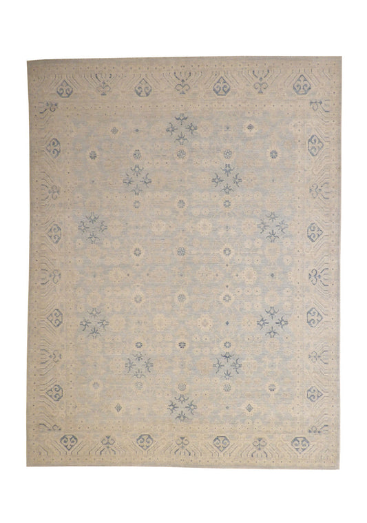 8x10 Oushak Hand-Knotted Wool rug, Rug #101-5070