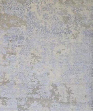 8x10 Modern Hand-Knotted Silk rug, Rug #101-1054