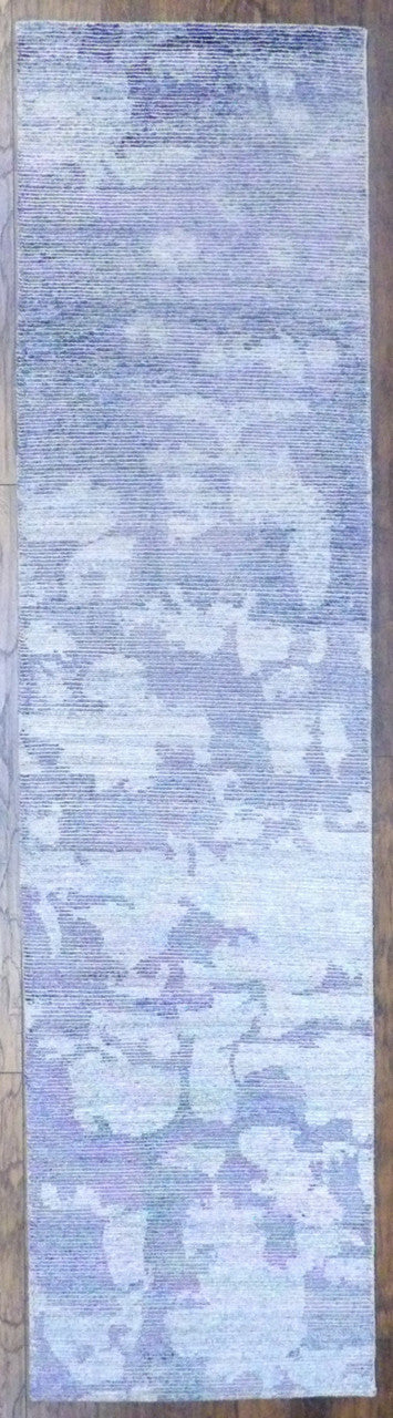 2x10 Modern Hand-Knotted Silk rug, Rug #101-577