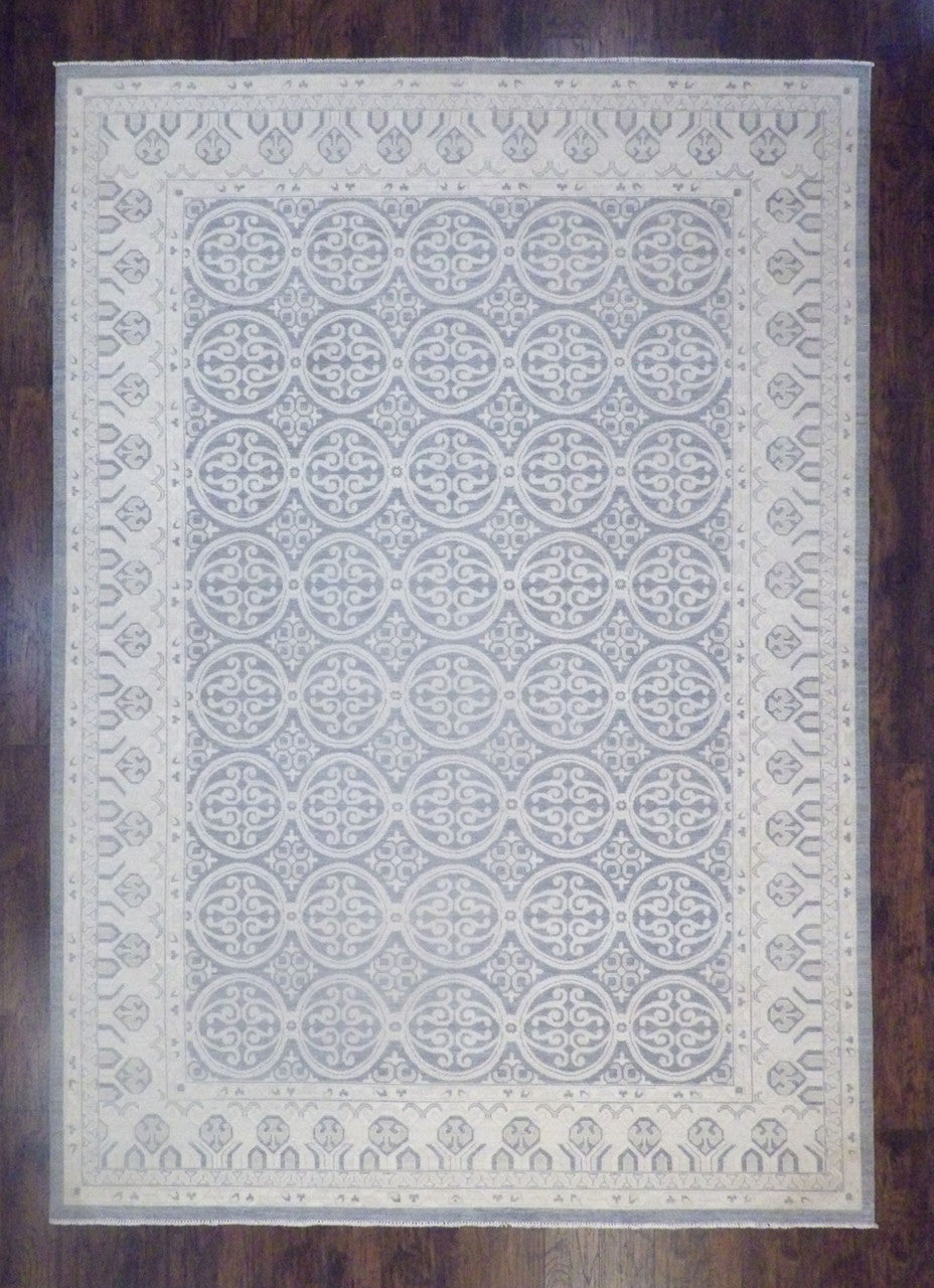 Oushak Hand-Knotted Wool rug, Rug #101-566