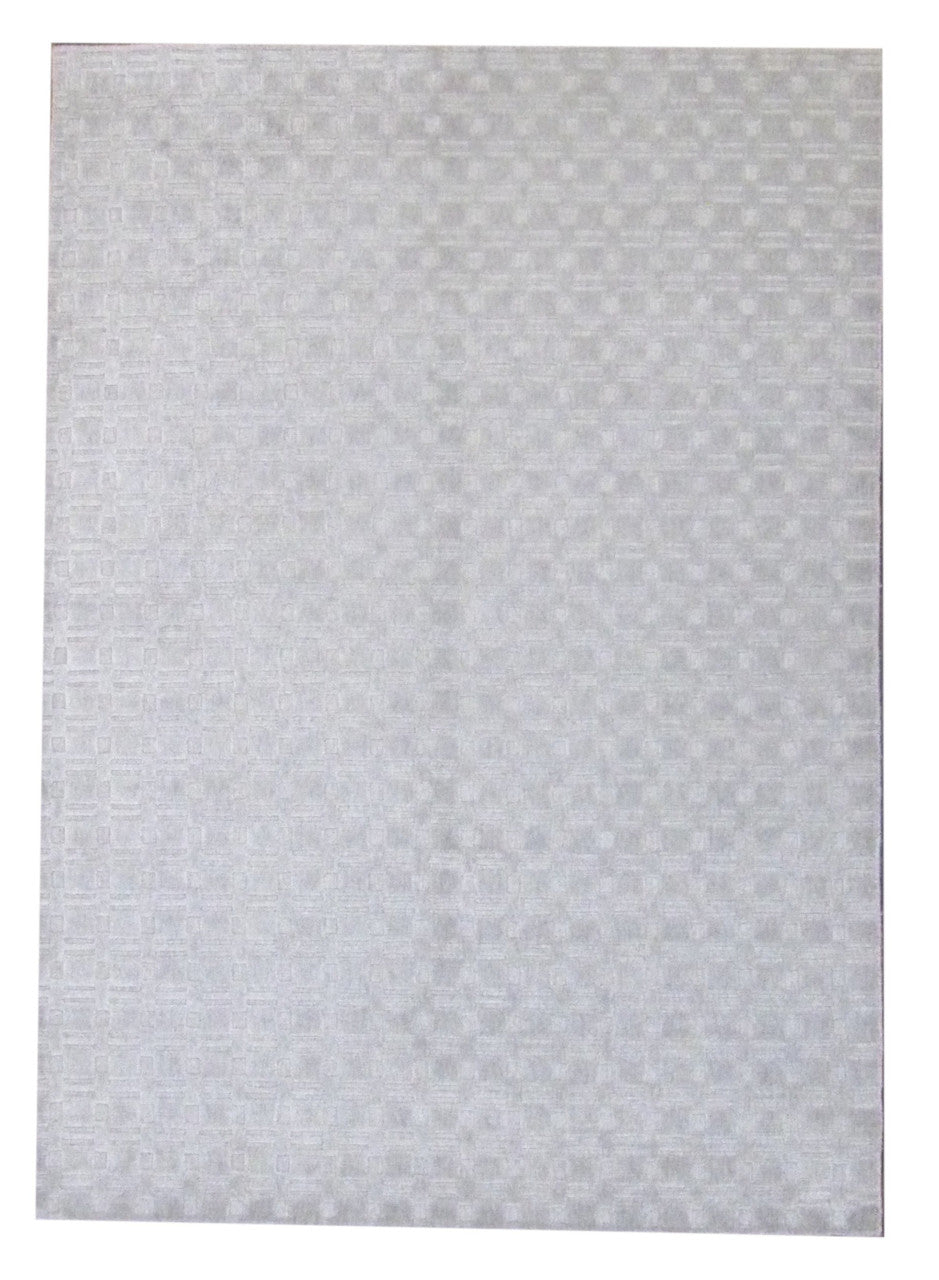5x7 Modern Hand-Knotted Silk rug, Rug #101-863