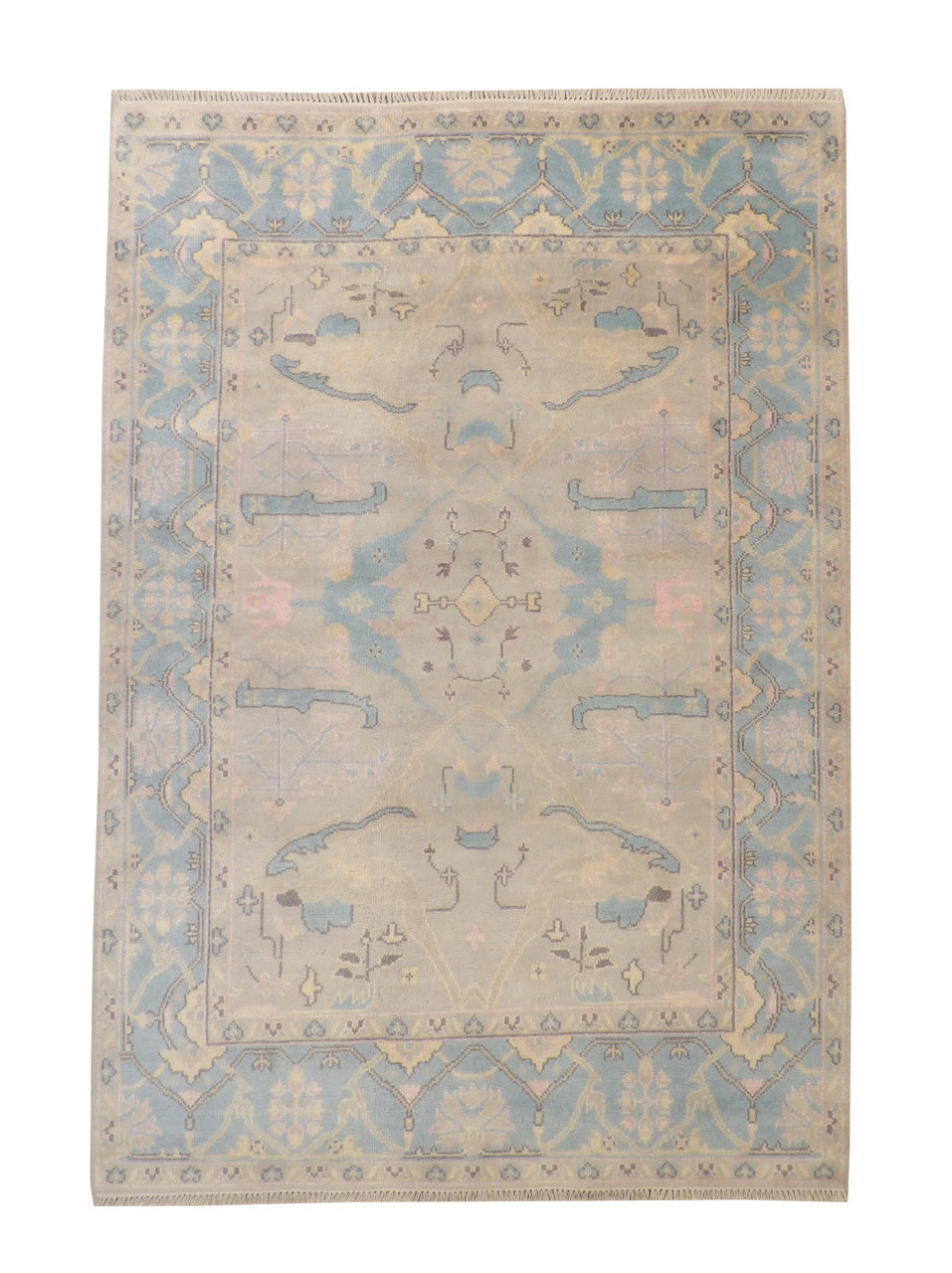 6x9 Oushak Hand-Knotted Wool rug, Rug #101-20347