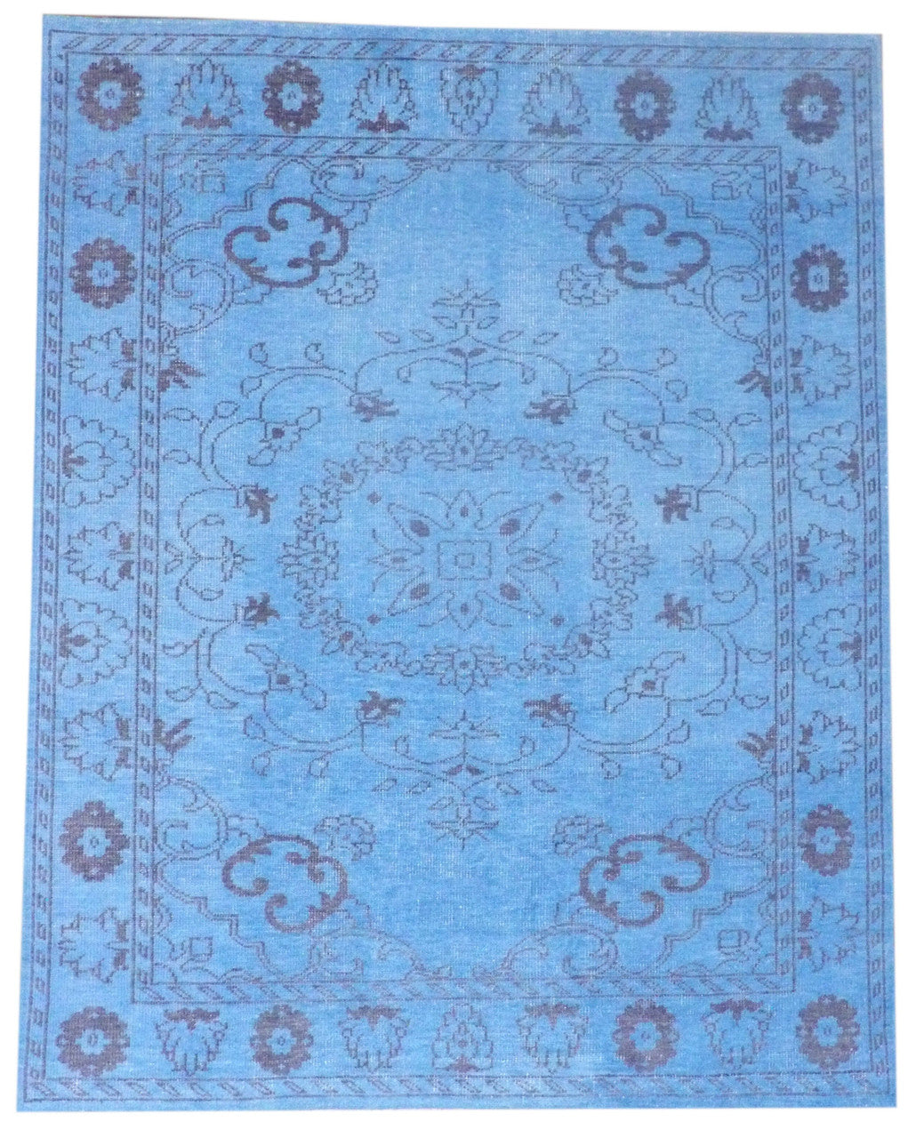 8x10 Oushak Hand-Knotted Wool rug, Rug #101-974