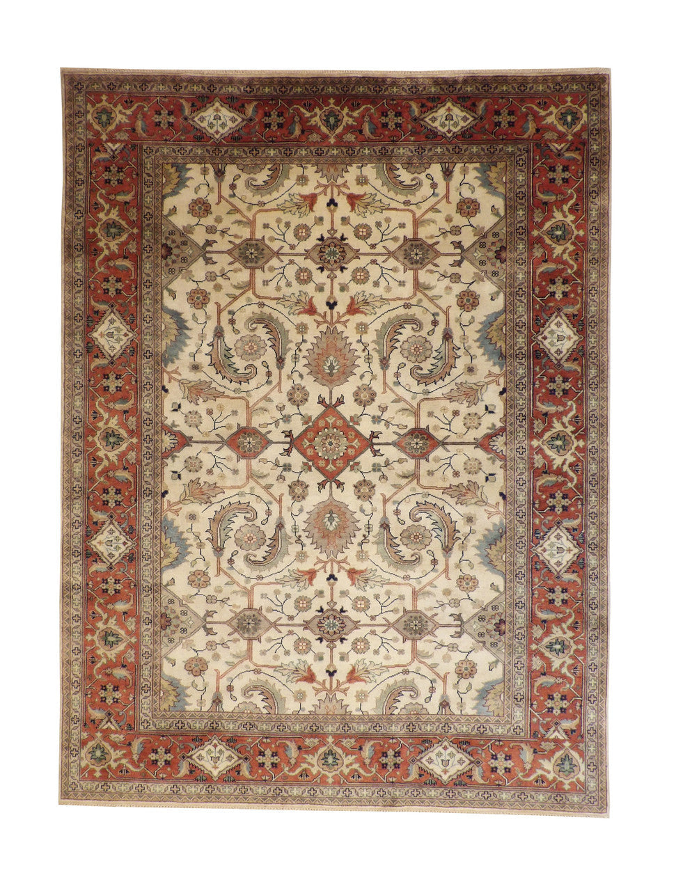 9x12 Tribal Hand-Knotted Wool rug, Rug #101-20117