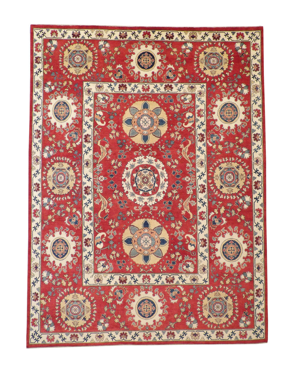 9x12 Tribal Hand-Knotted Wool rug, Rug #101-3111