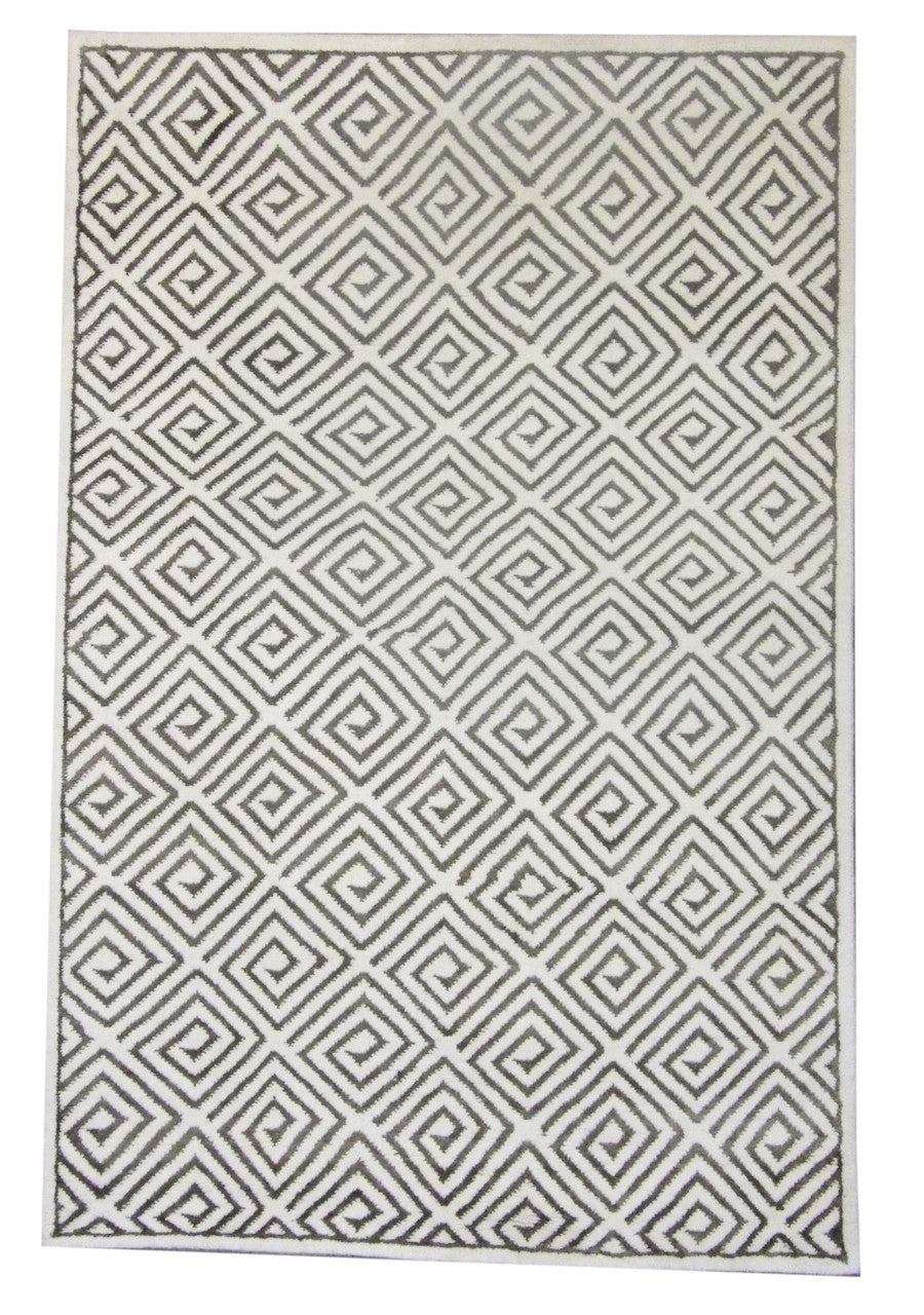 5x8 Moroccan Hand-Knotted Wool rug, Rug #101-855