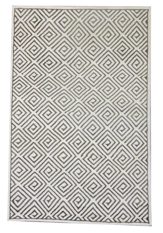 5x8 Moroccan Hand-Knotted Wool rug, Rug #101-855