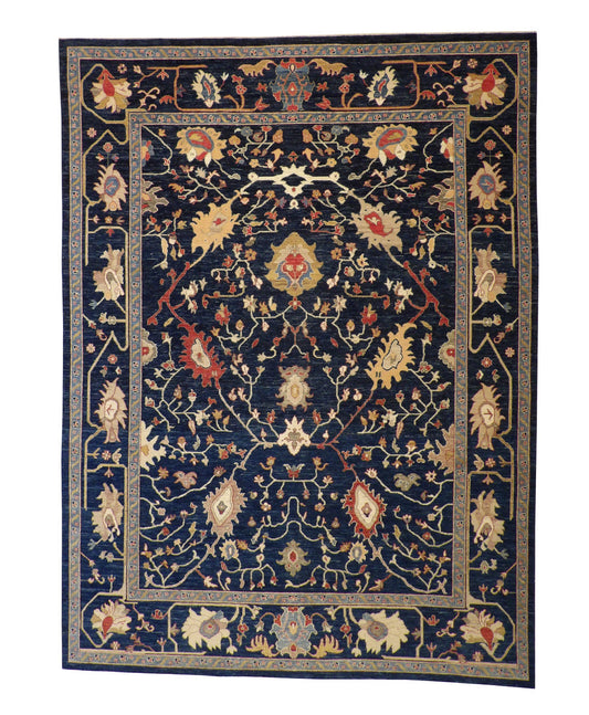 10x14 Oushak Hand-Knotted Wool rug, Rug #101-5109