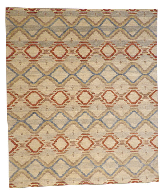 8x10 Moroccan Hand-Knotted Wool rug, Rug #101-5114