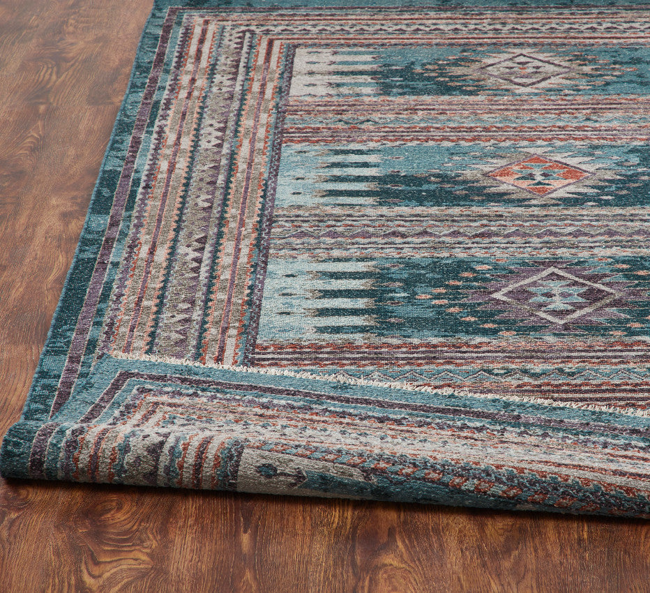 6' x 9' Transitional Hand-Knotted Wool rug, Rug #SK11870