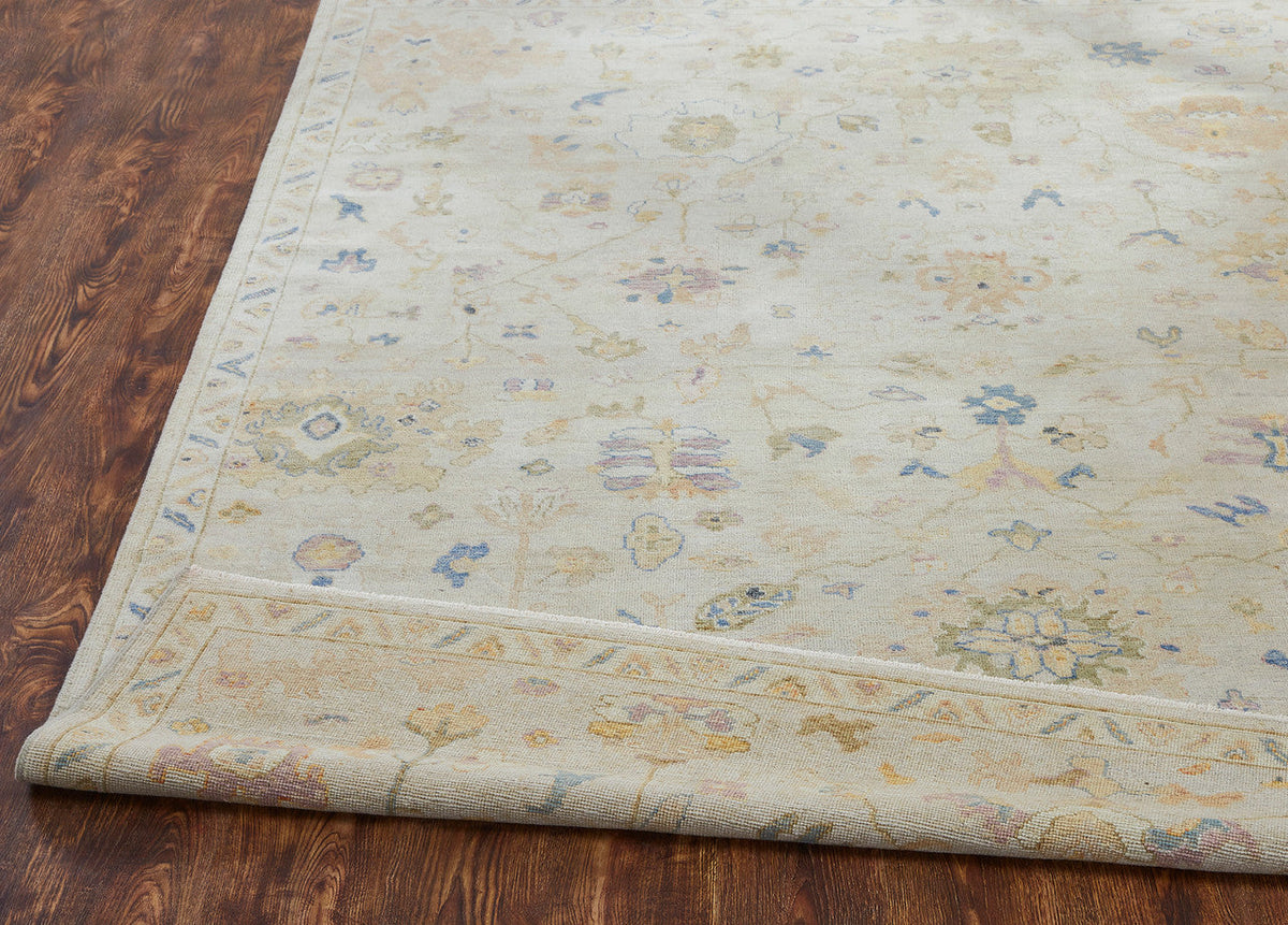 6' x 9' Oushak Hand-Knotted Wool rug, Rug #MG1880