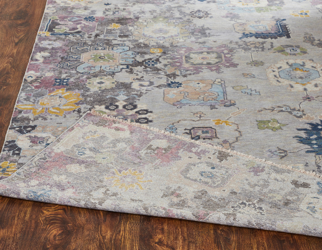 6' x 9' Oushak Hand-Knotted Silk rug, Rug #CR9370