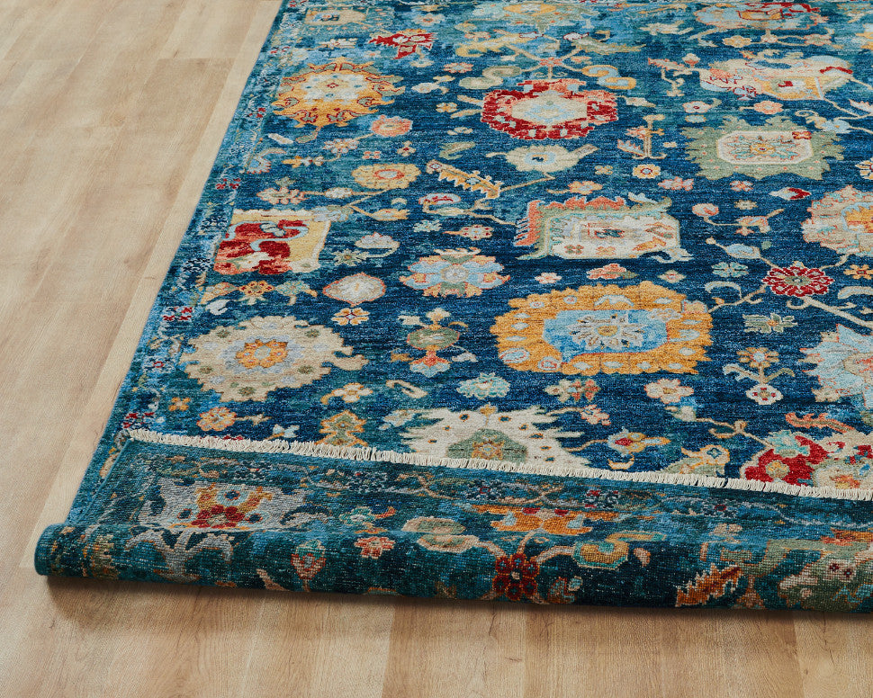6' x 9' Transitional Hand-Knotted Wool rug, Rug #LA15030