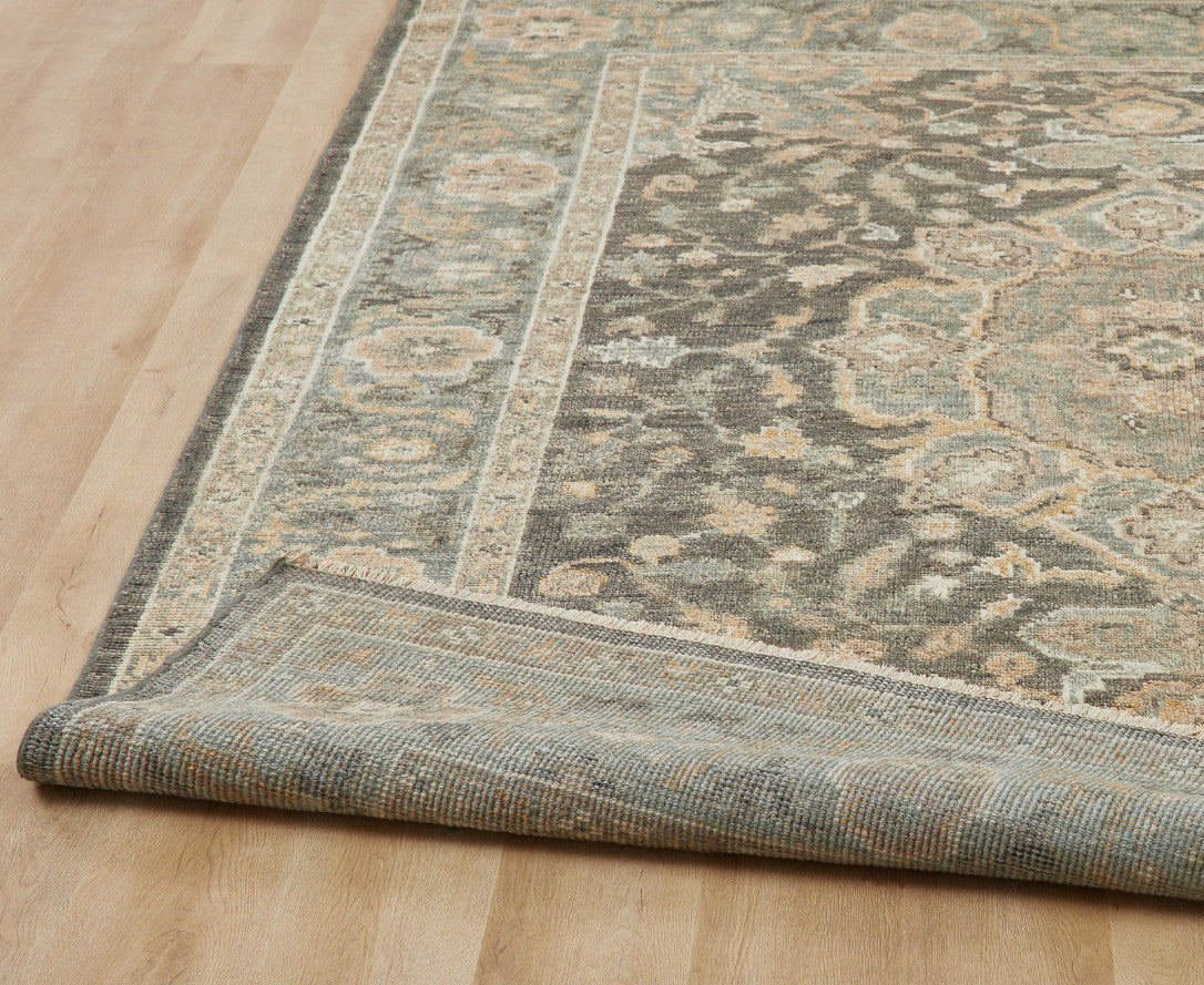 4' x 6' Oushak Hand-Knotted Wool rug, Rug #LL7600