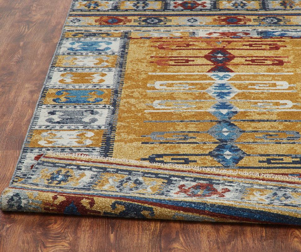 6' x 9' Transitional Hand-Knotted Wool rug, Rug #SK11860