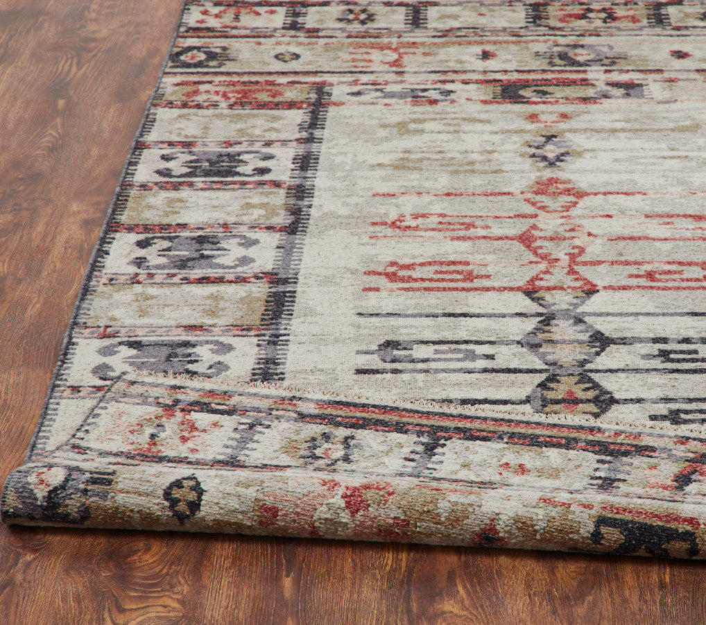 6' x 9' Transitional Hand-Knotted Wool rug, Rug #SK11880