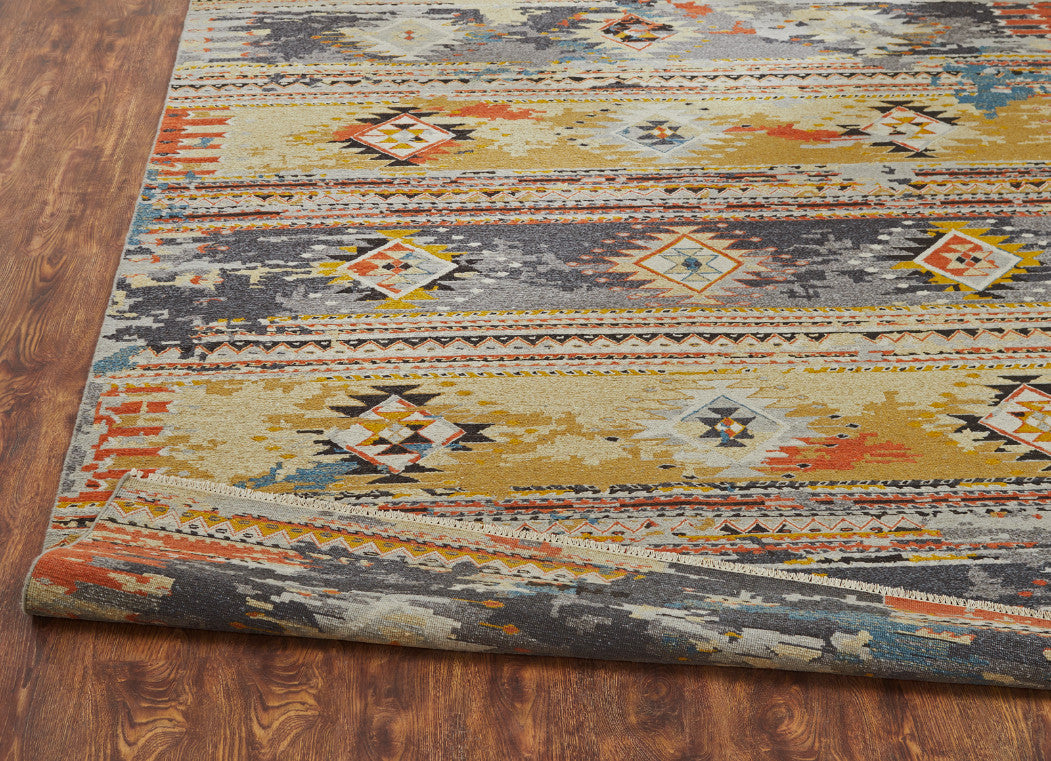6' x 9' Transitional Hand-Knotted Wool rug, Rug #SK11900