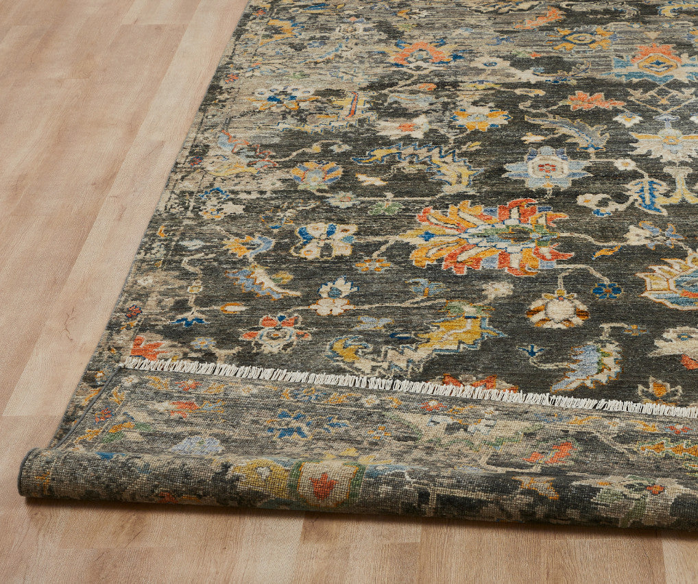 6' x 9' Transitional Hand-Knotted Wool rug, Rug #LA15010