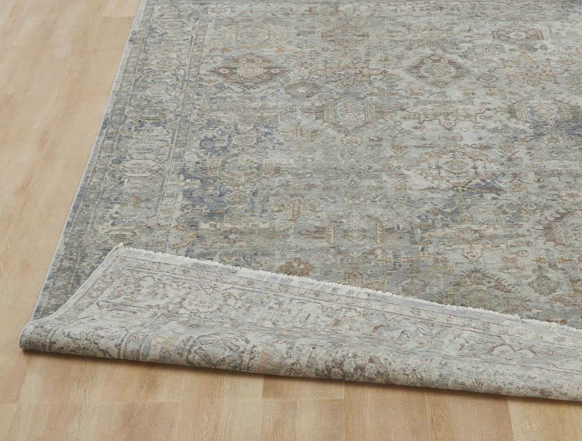 6' x 9' Transitional Hand-Knotted Wool rug, Rug #LR8190