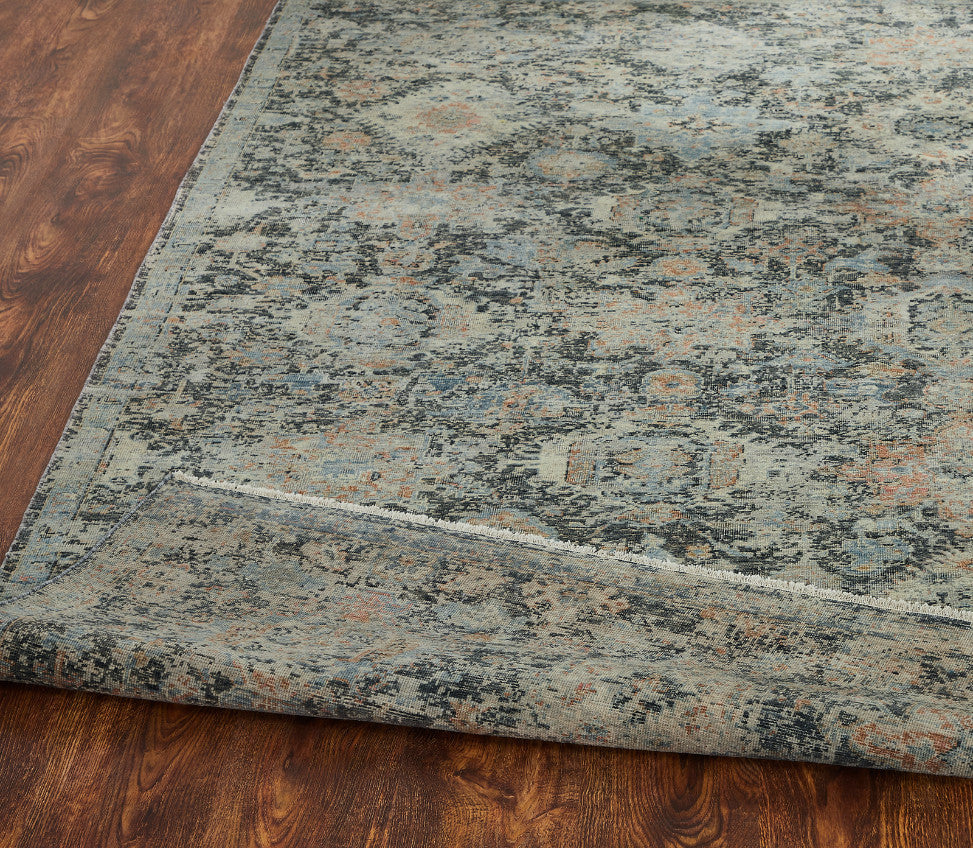 6' x 9' Transitional Hand-Knotted Wool rug, Rug #LR8090