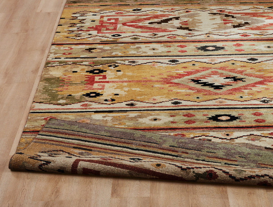 6' x 9' Southwestern Hand-Knotted Wool rug, Rug #MV7320