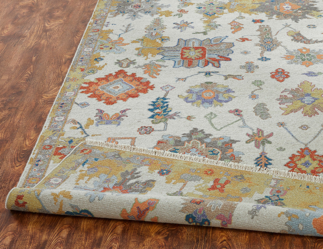 6' x 9' Transitional Hand-Knotted Wool rug, Rug #SK11830