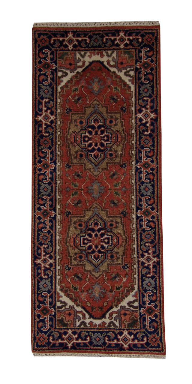 2x6 Tribal Hand-Knotted Wool rug, Rug #101-20298