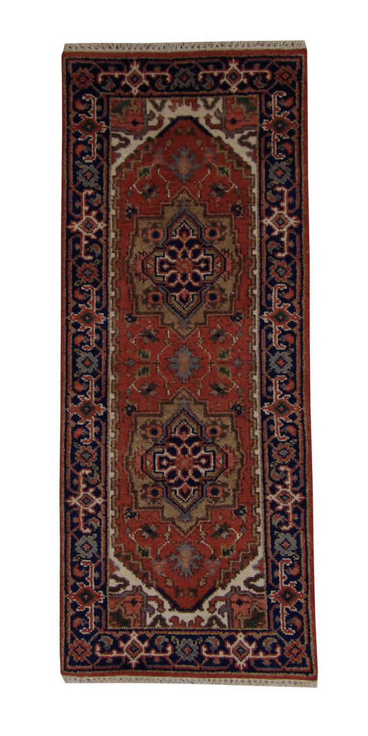 2x6 Tribal Hand-Knotted Wool rug, Rug #101-20298
