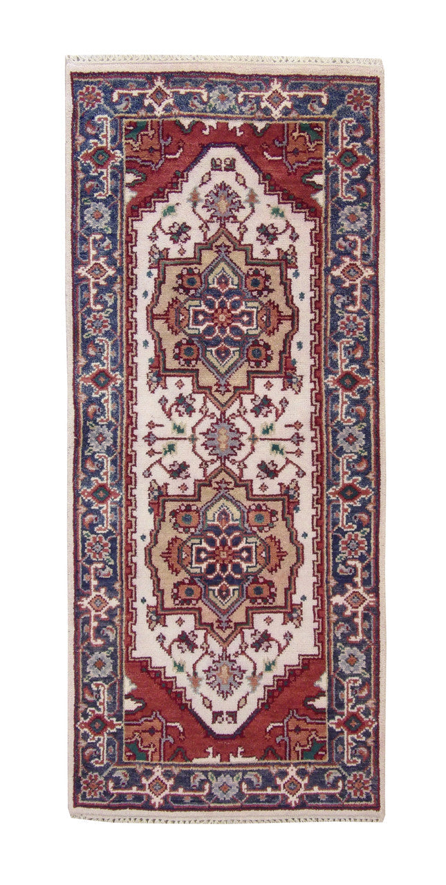 3x6 Tribal Hand-Knotted Wool rug, Rug #101-20297