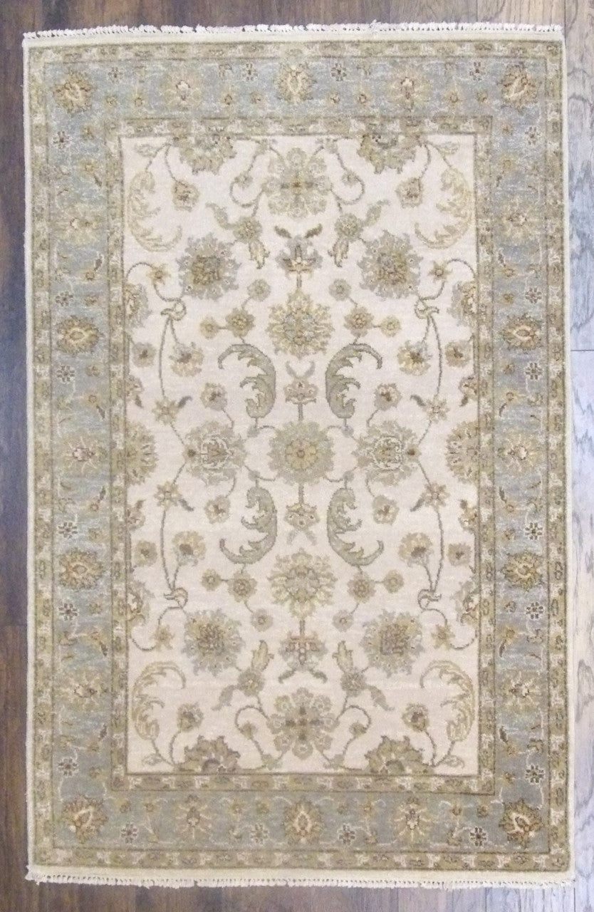 4x6 Oushak Hand-Knotted Wool rug, Rug #101-657