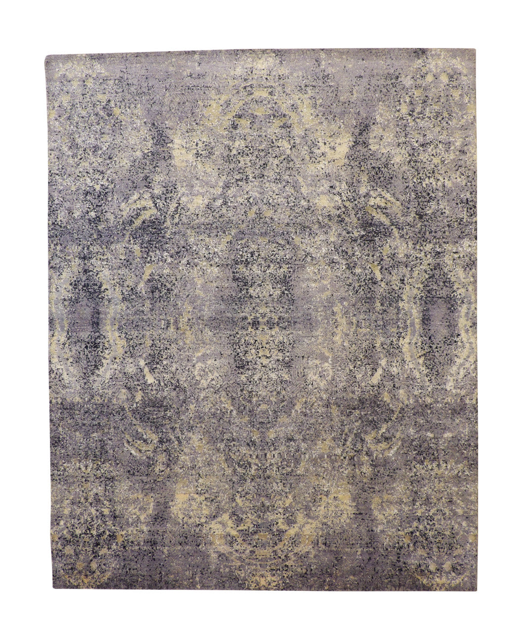 8x10 Ikat Hand-Knotted Wool rug, Rug #101-5047