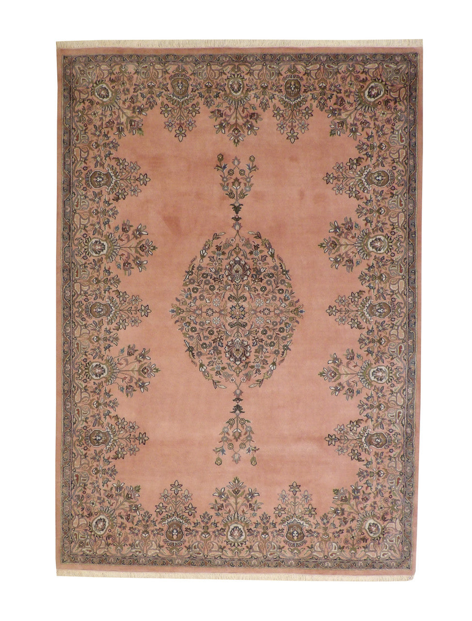 6x9 Transitional Hand-Knotted Wool rug, Rug #101-2235