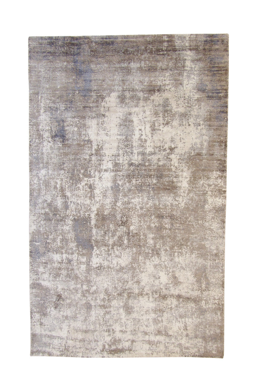 5x8 Modern Hand Loom Silk rug, Rug #101-5141