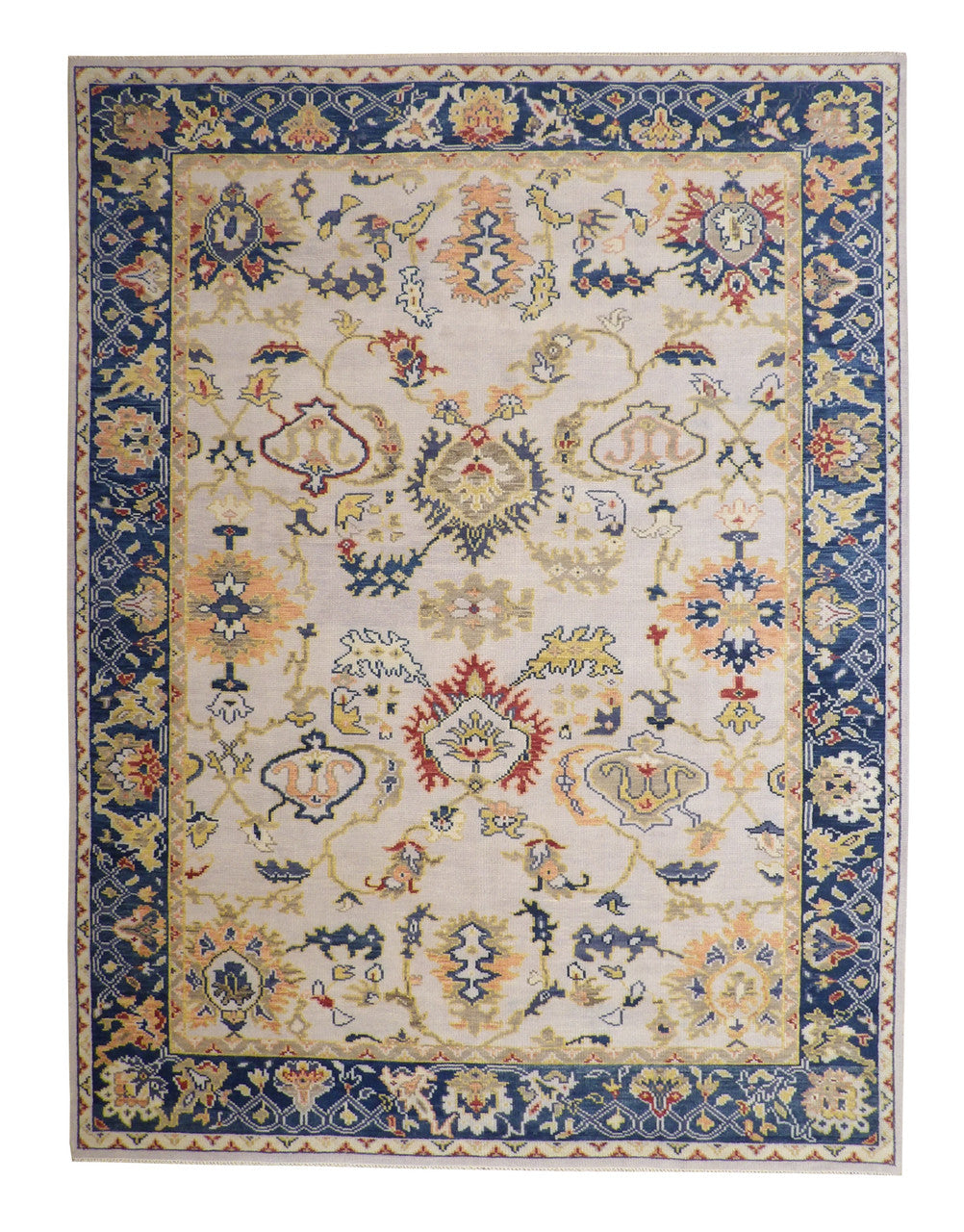 9x12 Oushak Hand-Knotted Wool rug, Rug #101-20181