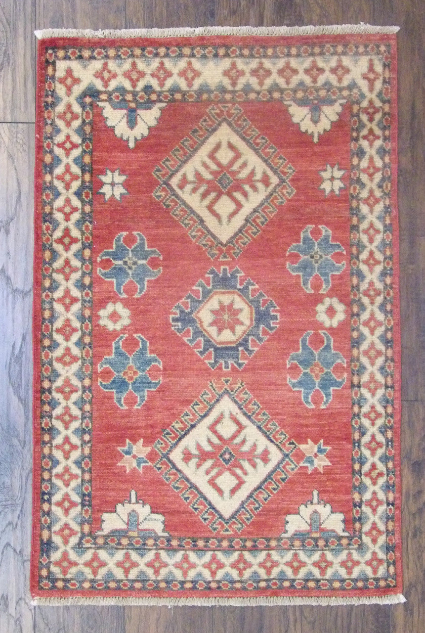 2x4 Tribal Hand-Knotted Wool rug, Rug #101-544