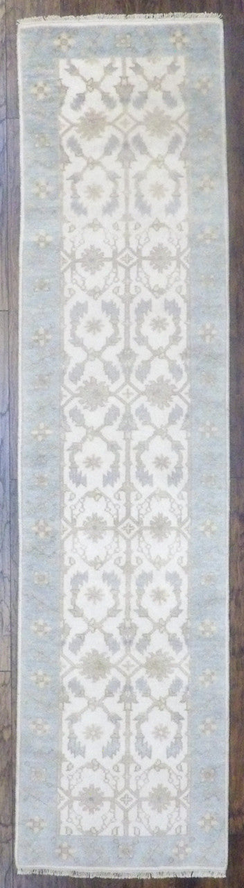 2x10 Oushak Hand-Knotted Wool rug, Rug #101-605