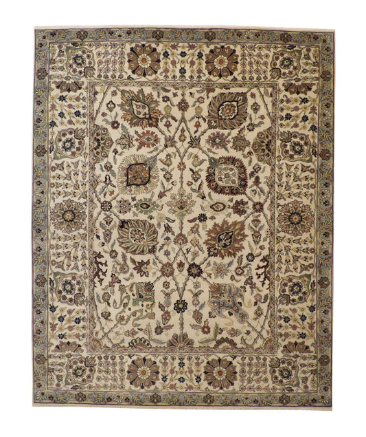 8x10 Antique Hand-Knotted Wool rug, Rug #101-20200