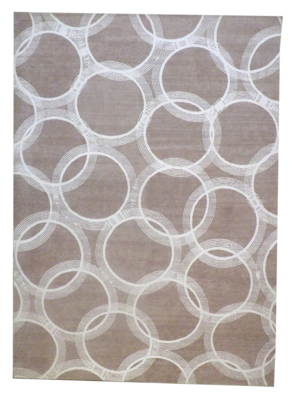 9x12 Modern Hand-Knotted Silk rug, Rug #101-765