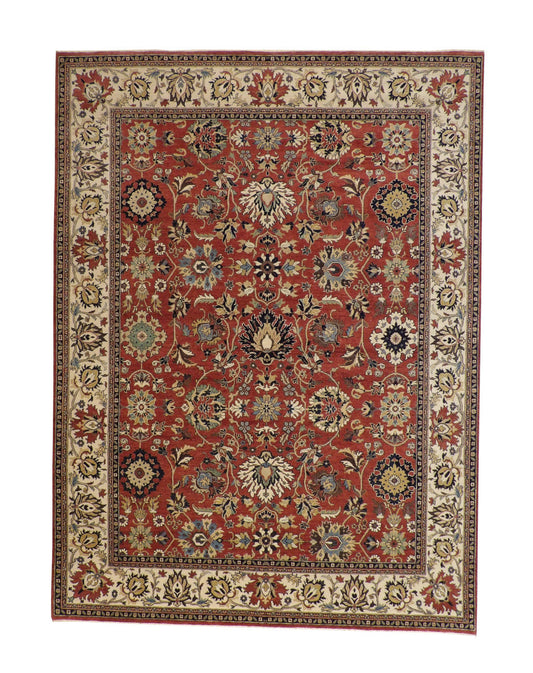 9x12 Antique Hand-Knotted Wool rug, Rug #101-20203