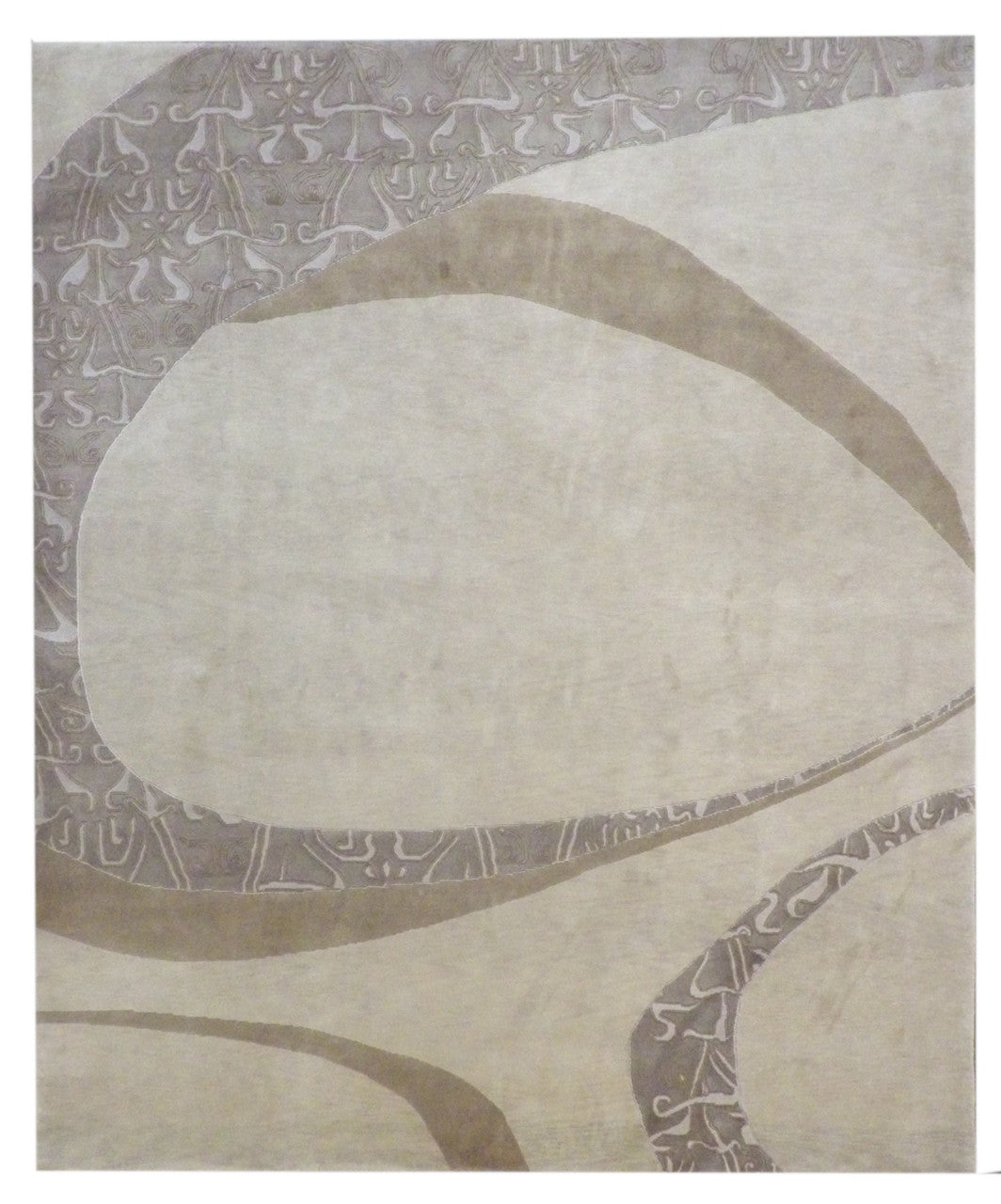8x10 Modern Hand-Knotted Wool rug, Rug #101-1064