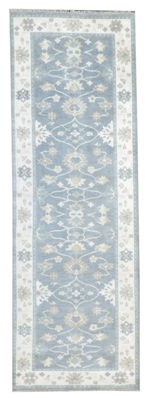 4x12 Oushak Hand-Knotted Wool rug, Rug #101-11283
