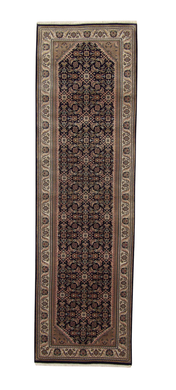 3x9 Traditional Hand-Knotted Wool rug, Rug #101-20021