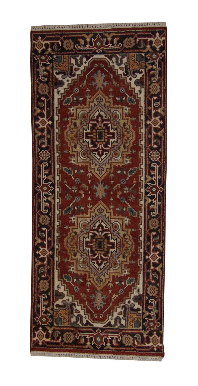 3x5 Tribal Hand-Knotted Wool rug, Rug #101-20309
