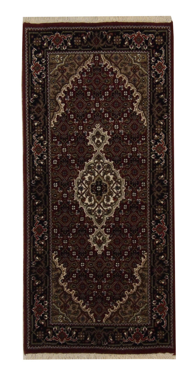 2x4 Traditional Hand-Knotted Wool rug, Rug #101-2391
