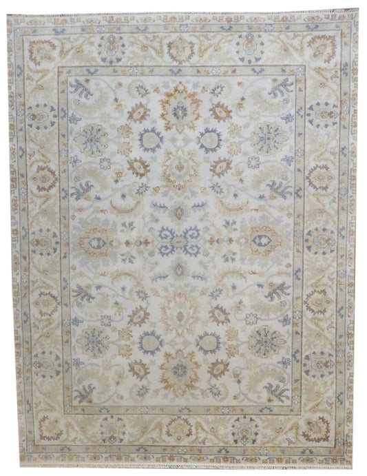 8x10 Oushak Hand-Knotted Wool rug, Rug #101-1015