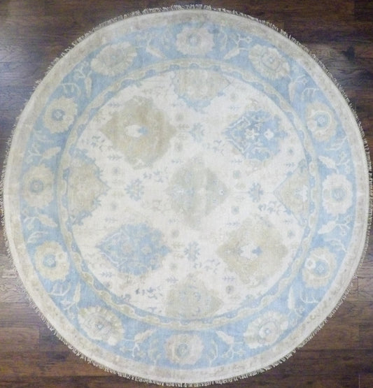 10x10 Oushak Hand-Knotted Wool rug, Rug #101-496