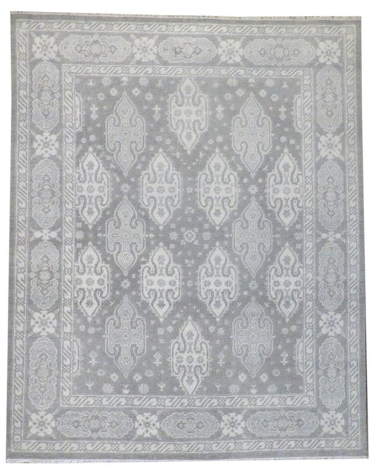 8x10 Oushak Hand-Knotted Wool rug, Rug #101-11345