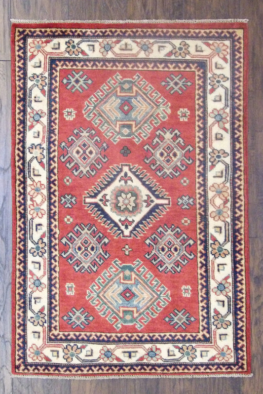 2x4 Tribal Hand-Knotted Wool rug, Rug #101-534