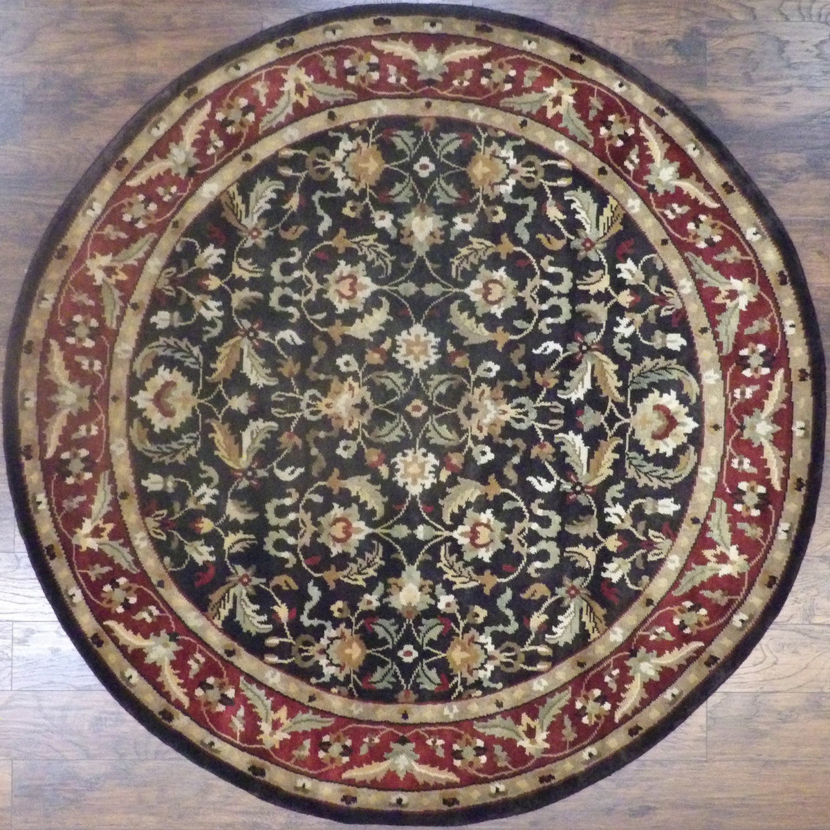 8x8 Oushak Hand-Knotted Wool rug, Rug #101-511